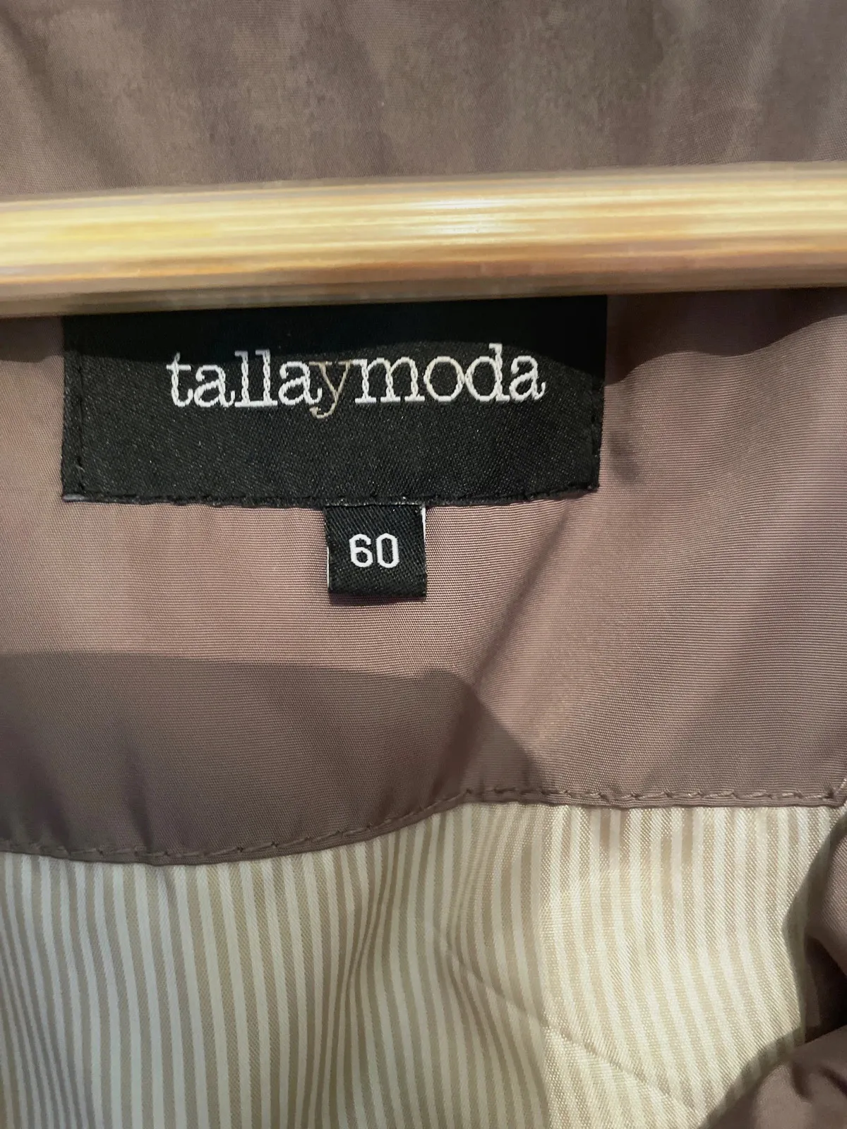 Chaqueta acolchada ligera marrón - Talla 60 - Talla y Moda – Talla y Moda – taille Autre 2