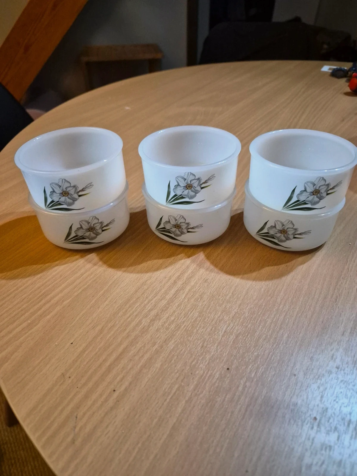 Lot de 6 ramequins vintage Arcopal France - Modèle Narcisse – Arcopal