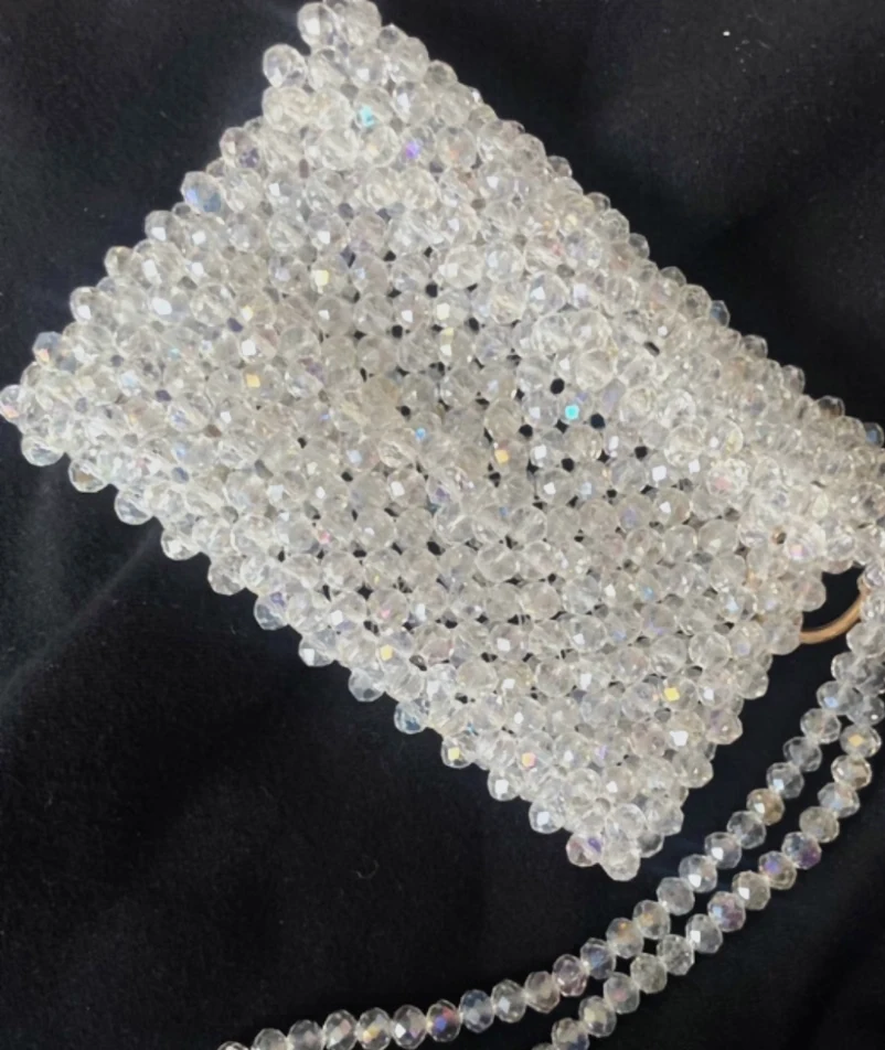 Pochette en perles de verres