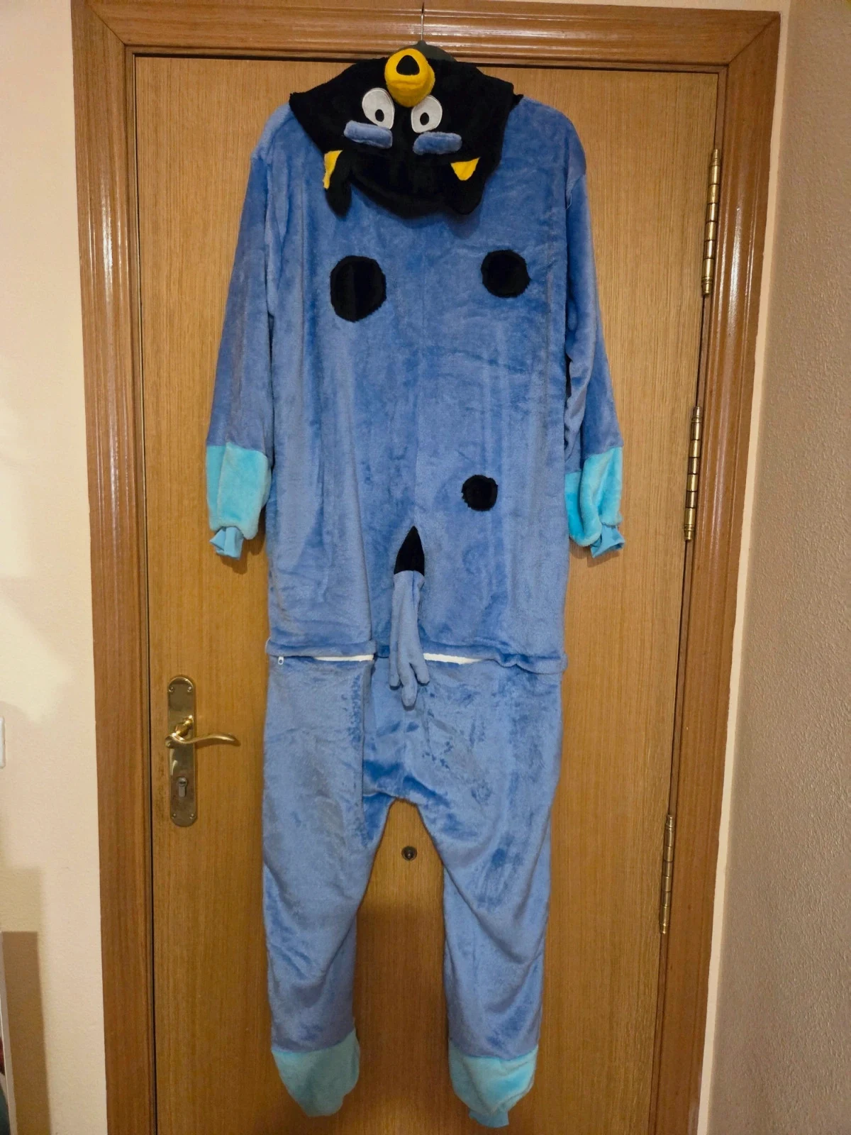 Pijama Kigurumi Digimon Gabumon Entero Polar | Onesie Disfraz Cosplay Nuevo Talla M / L