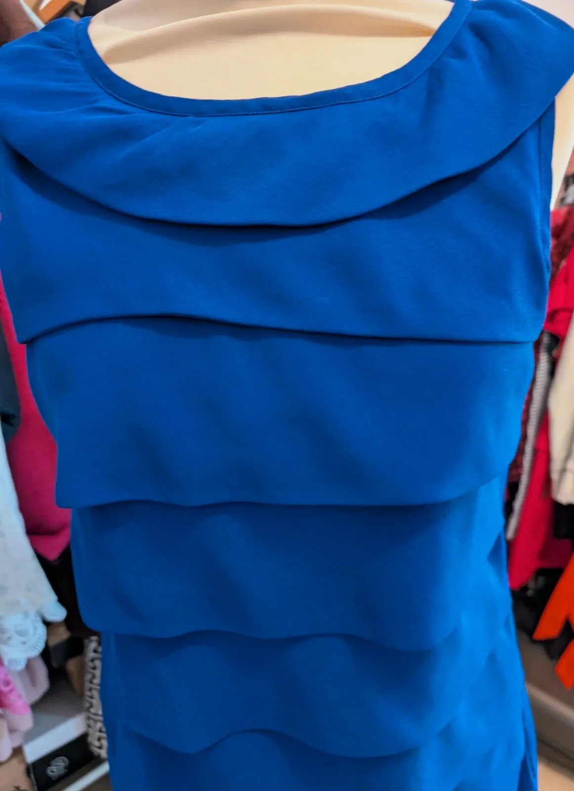 Petite robe bleue courte été taille M – New Look – taille M / 38 / 10 4