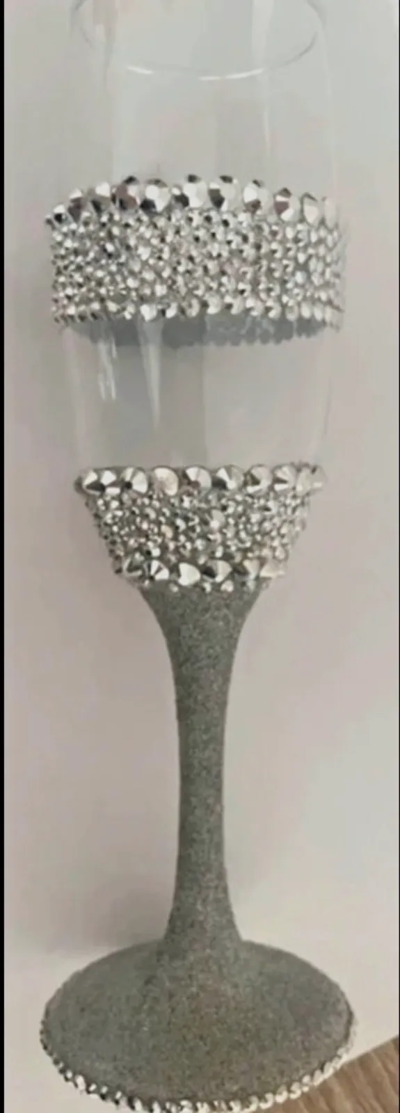Flûte à champagne customiser  – Création 7
