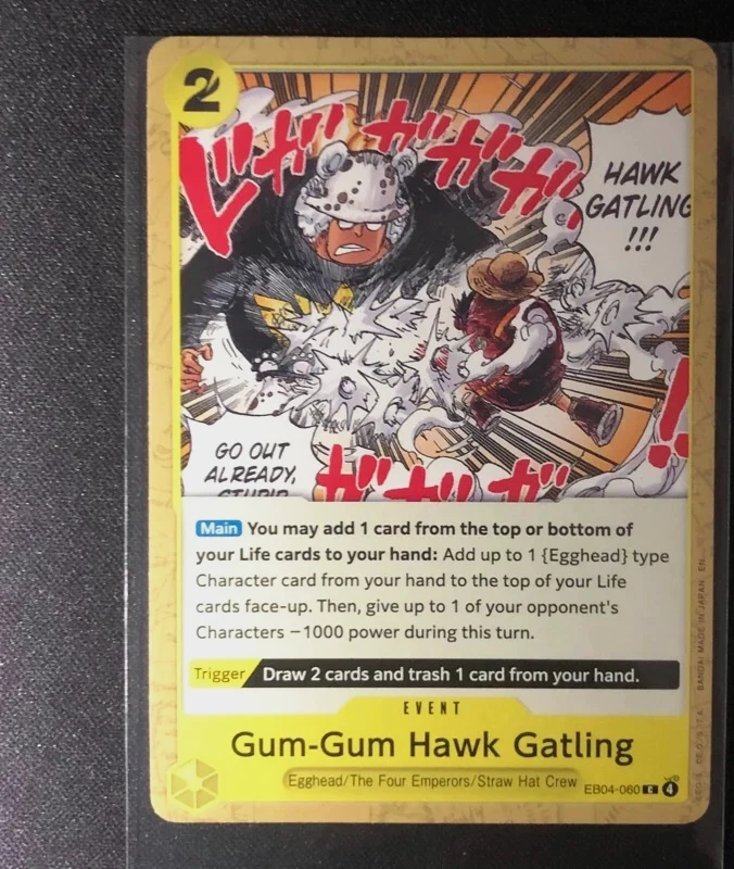 Gum-Gum Hawk Gatling EB04-060 Common Event – Bandai Namco