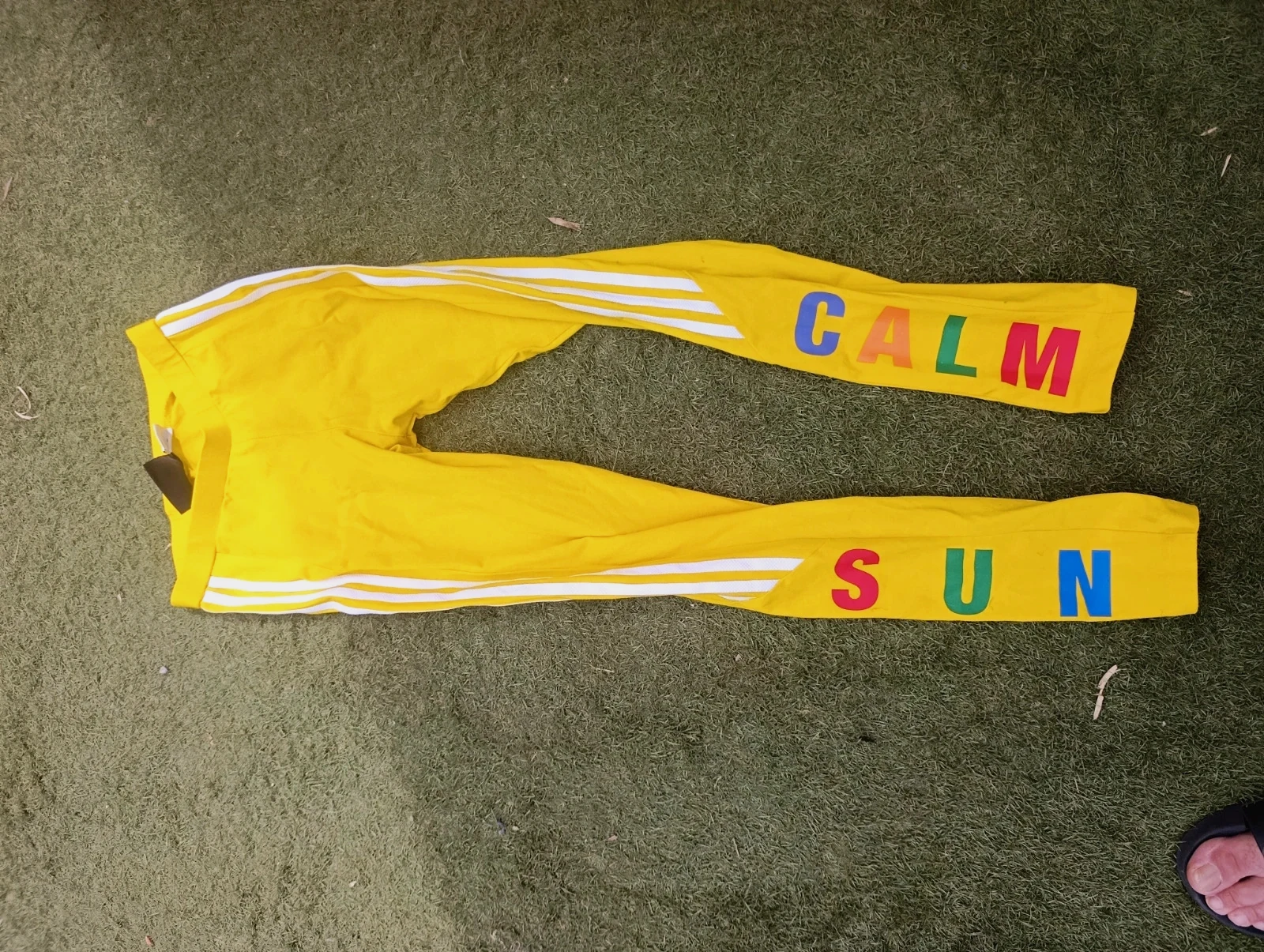 Legging adidas jaune XS