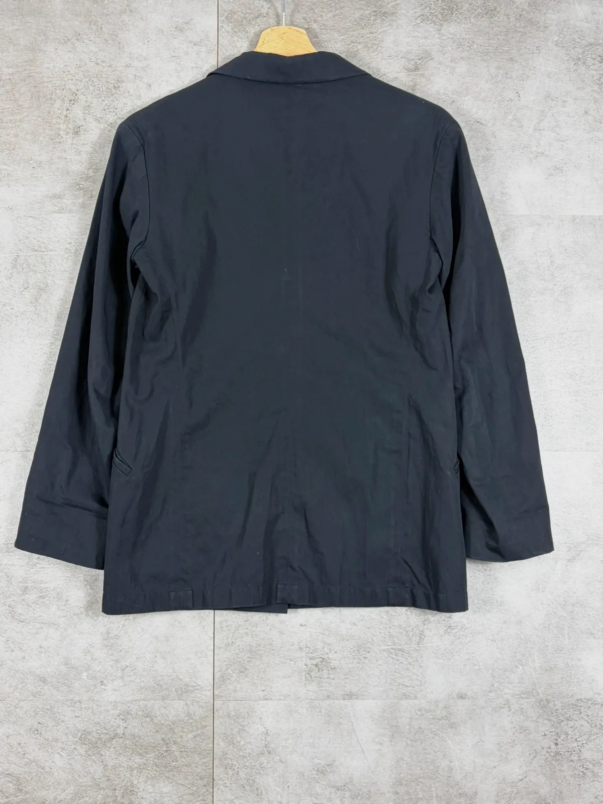 Jil Sander femmes veste légère taille 34 coton Made in Italy luxe minimaliste noire – Jil Sander – taille XS / 34 / 6 2