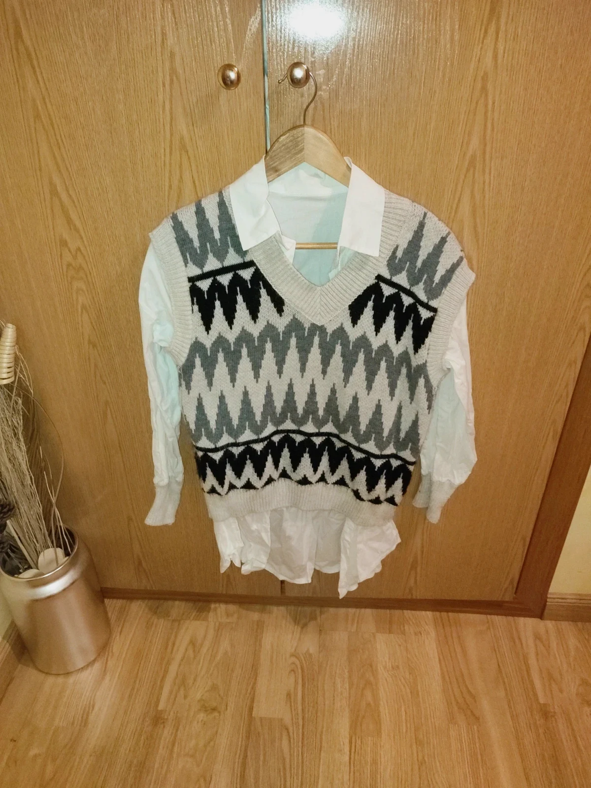 Camisa + chaleco – taille Taille unique