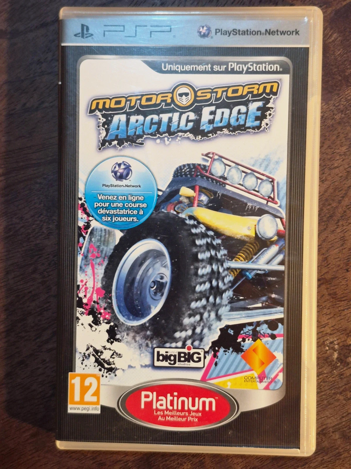 Jeu PSP - Motorstorm Arctic Edge (Complet / Platinum)