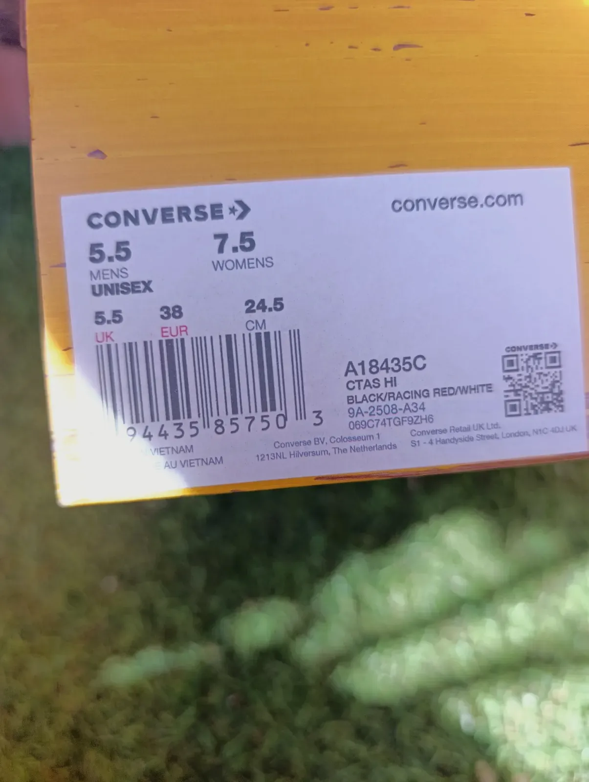 Converse Ctas Hi – Converse – taille EU 38 9