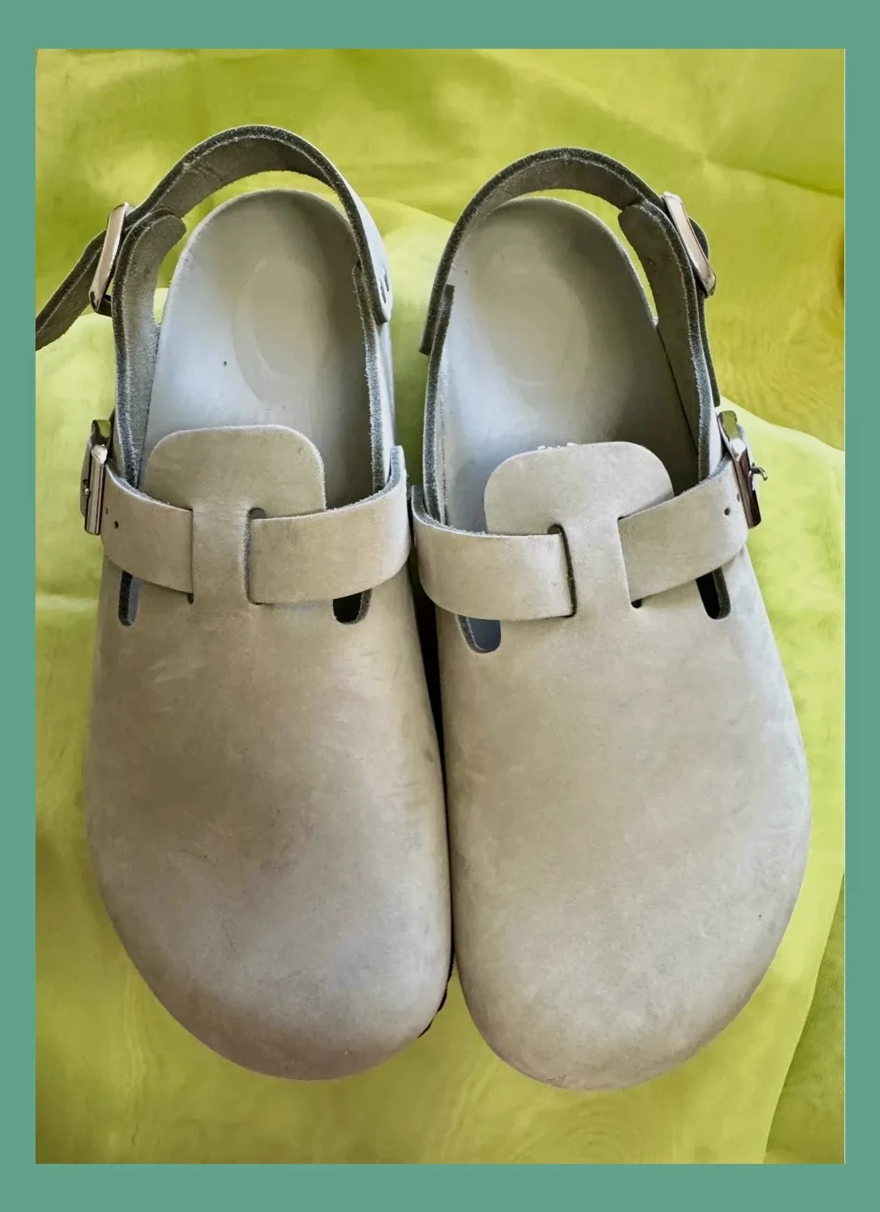 Zuecos marca Birkenstock, número 41 😍