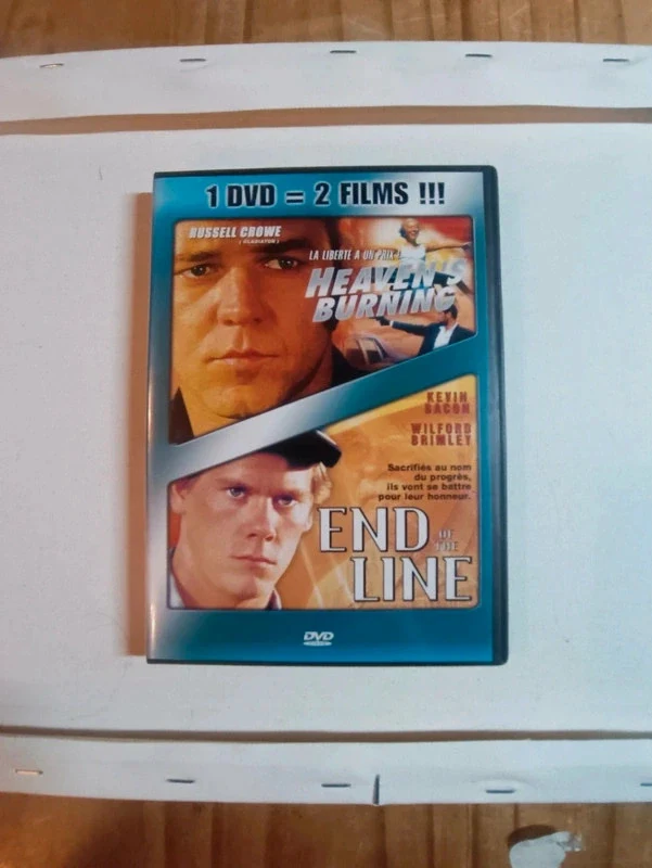 Dvd 2 en 1 Heaven's burning/end of the line