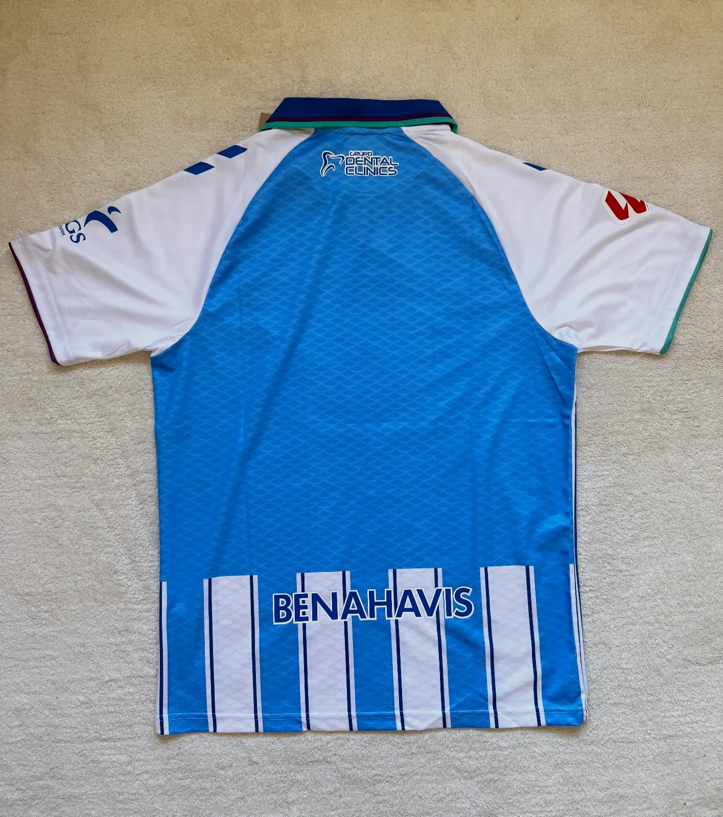 Maillot de football Malaga CF Hummel – Hummel – bleu et blanc – taille L 3
