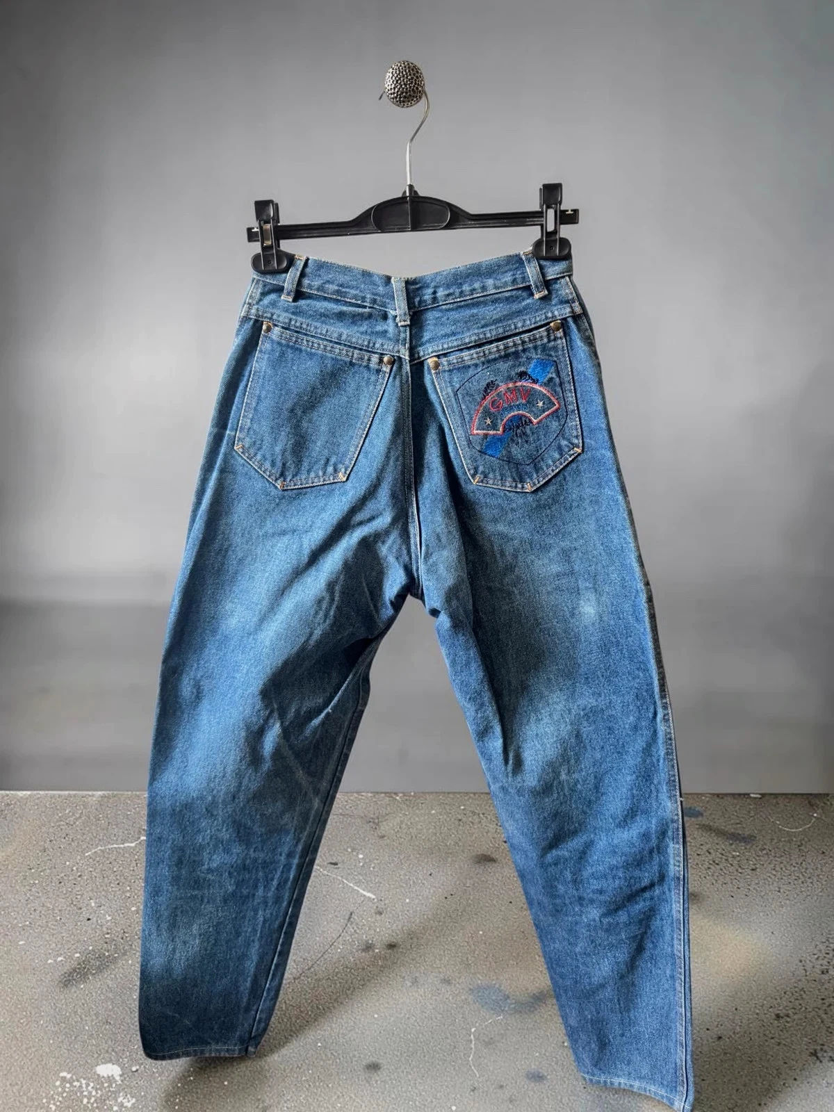 Jean vintage coupe ballon / barrel GMV
