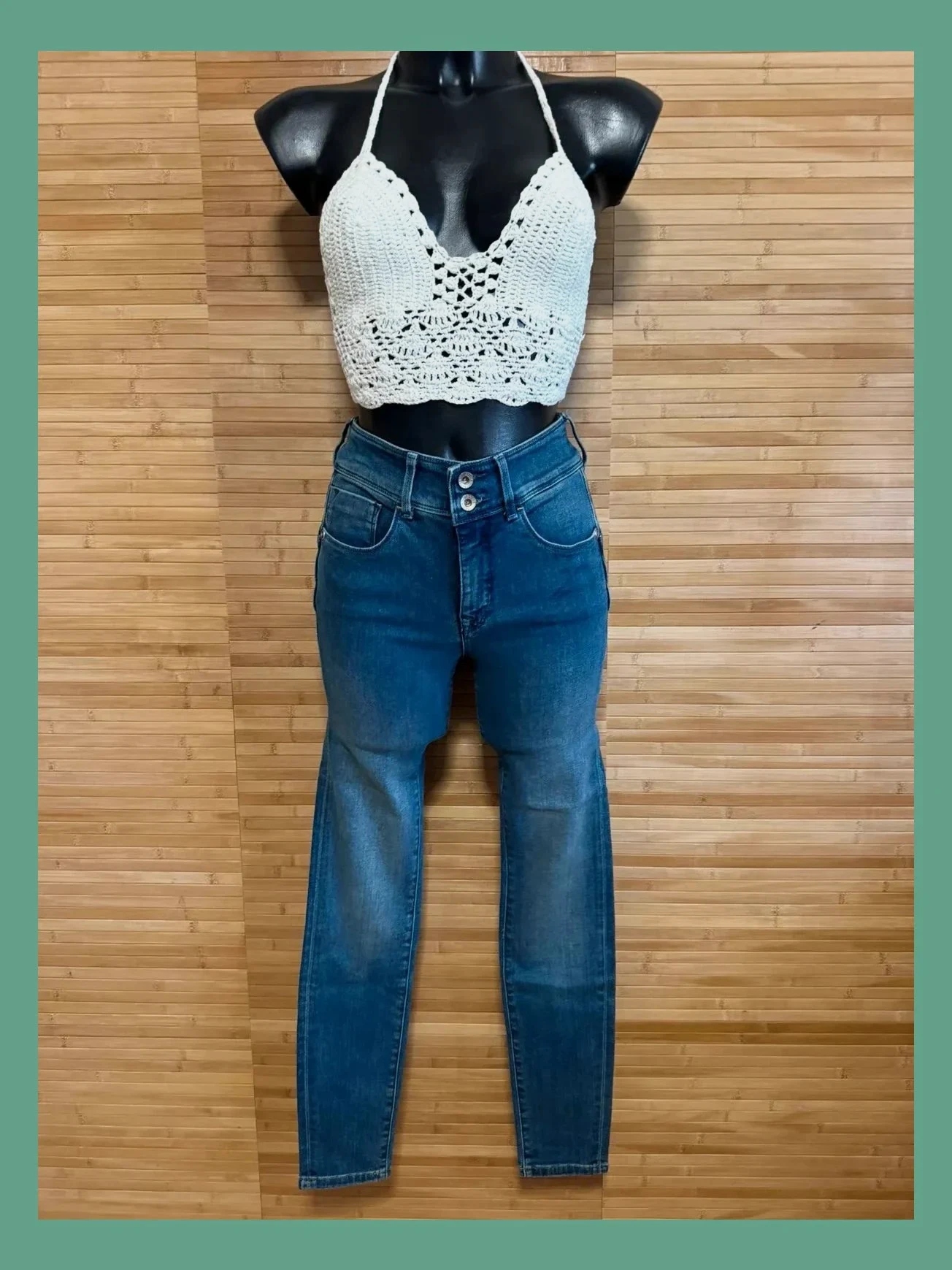 Divino vaquero marca salsa , talla 36 😍