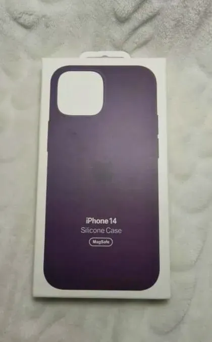 Coque iPhone 11 silicone mauve – Apple – mauve 3