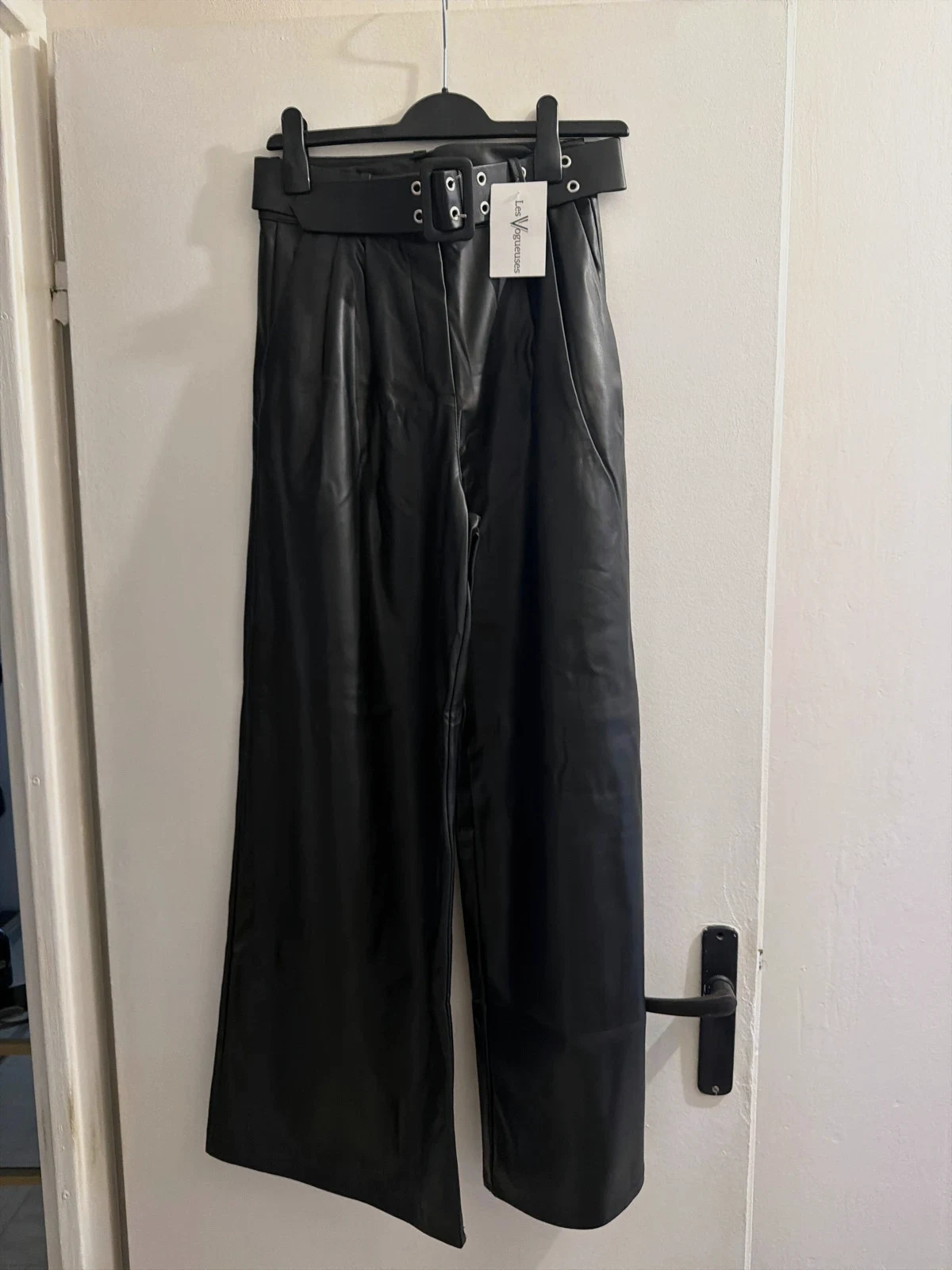 Pantalon simili cuir – les vogueuses – taille M / 38 / 10