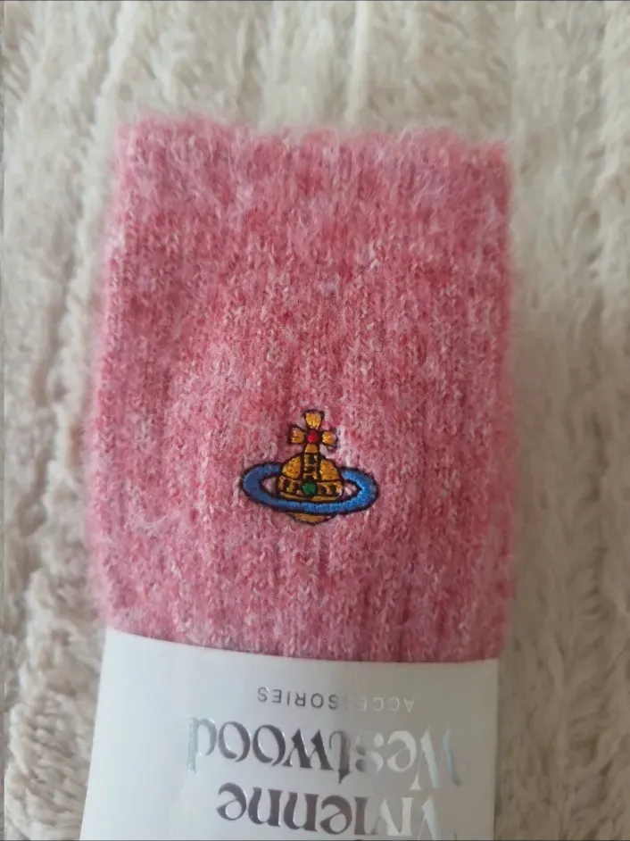 Vivienne Westwood Pink Wool Socks – Vivienne Westwood – rose 4