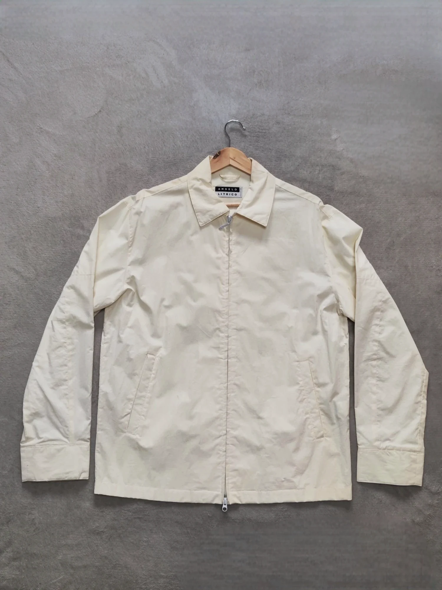 Veste légère zippée Angelo Litrico beige