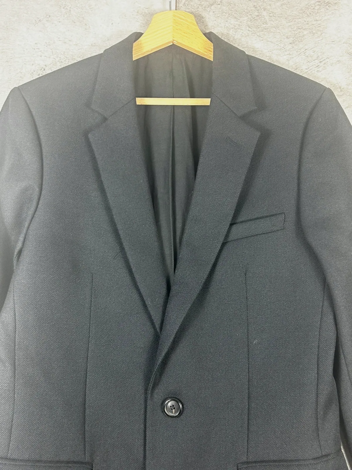 AMI Paris homme blazer UBV001 taille 44 noir échantillon AH22 – AMI – taille 44 3