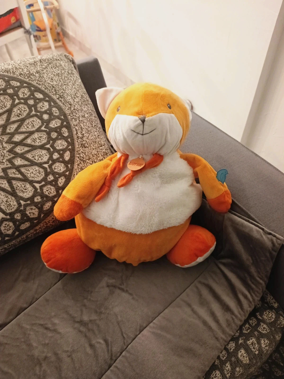 Peluche range pyjama renard baby nat' – Baby Nat – taille Taille unique