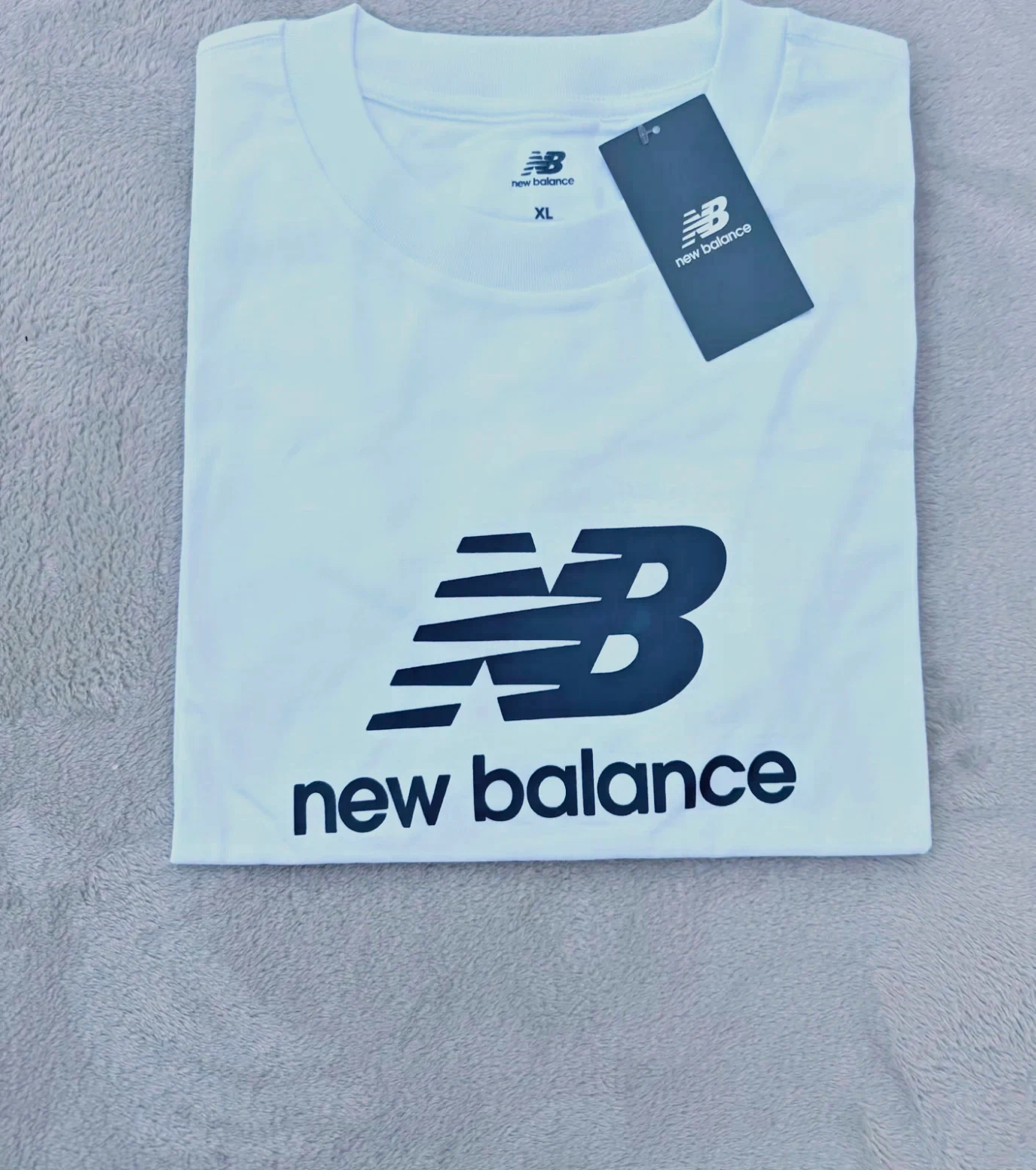 T-shirt New Balance blanc XL