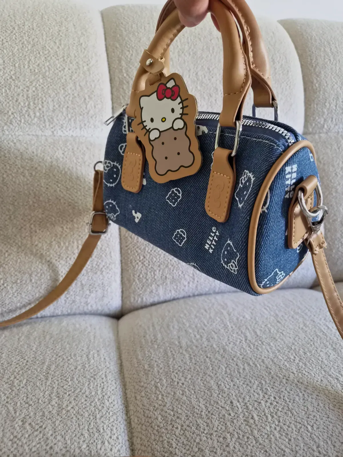 Sac Hello Kitty en denim – Bandoulière – Très bon état – Hello kitty – bleu 8