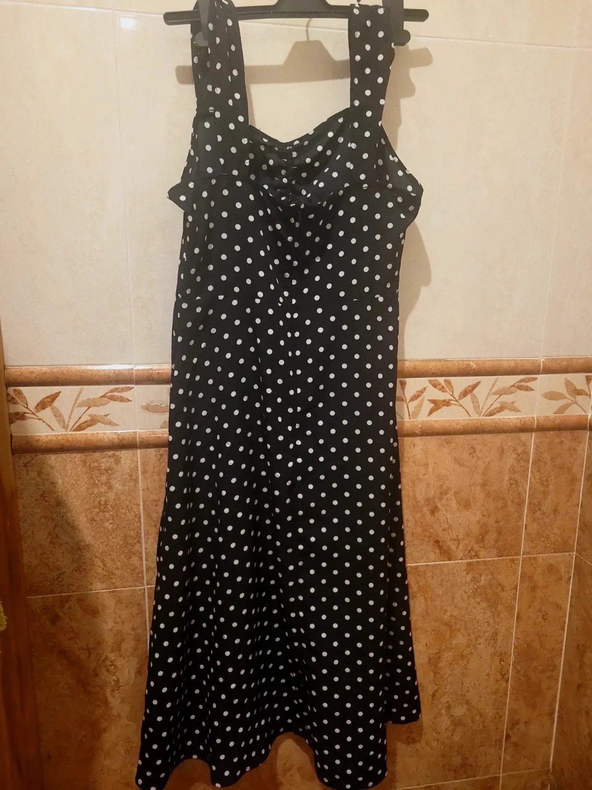 Vestido midi de lunares SHEIN (Talla S/M – Shein – taille S / 36 / 8 2