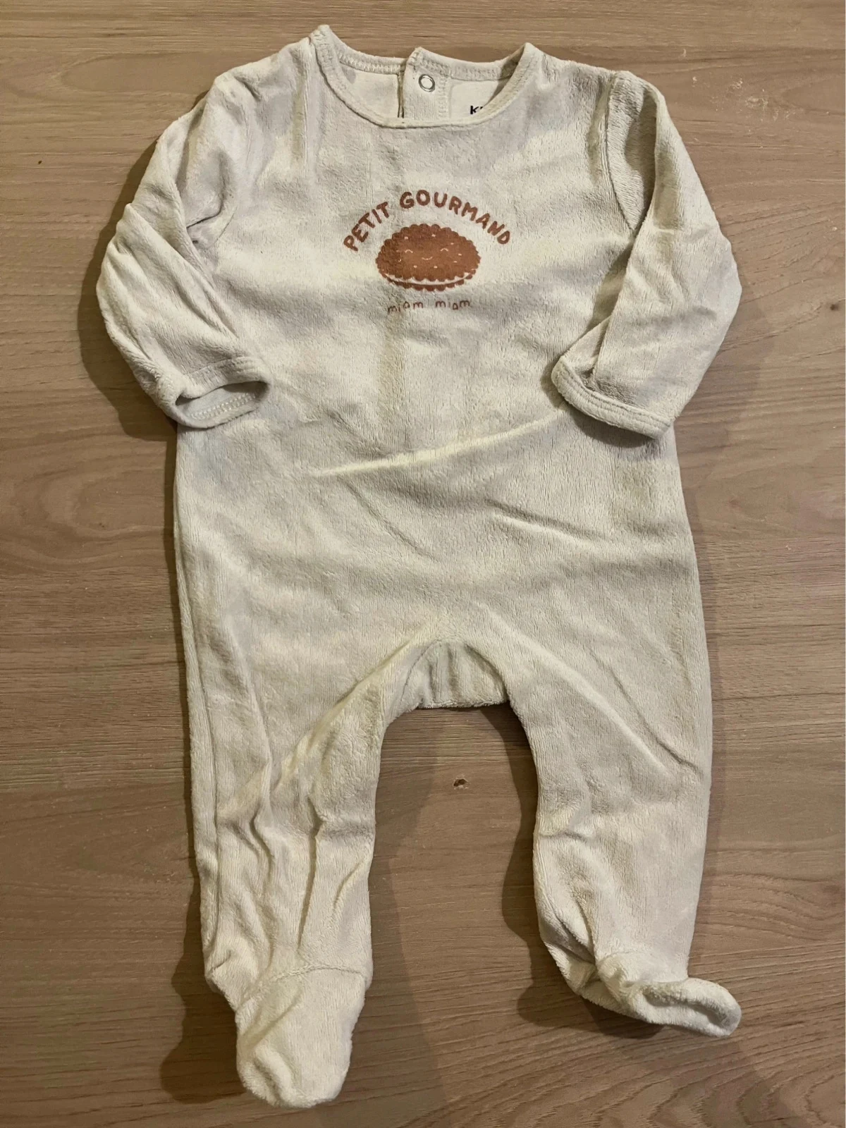 Pyjama garçons – Kiabi – taille 1-3 mois / 56 cm