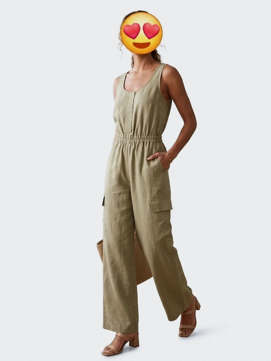 Oysho jumpsuite Cotton S