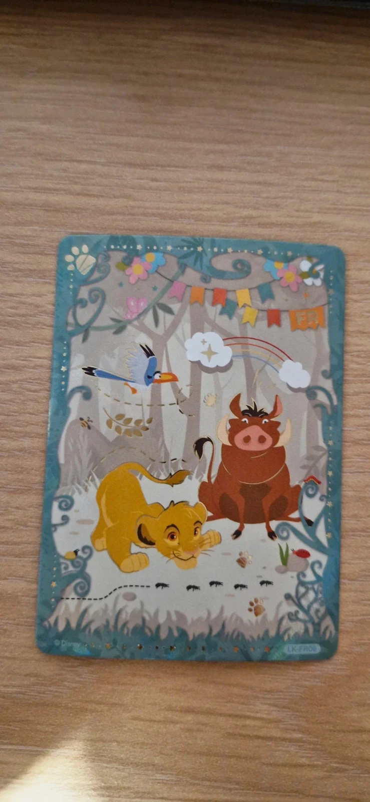 Carte le roi lion – Cardfun
