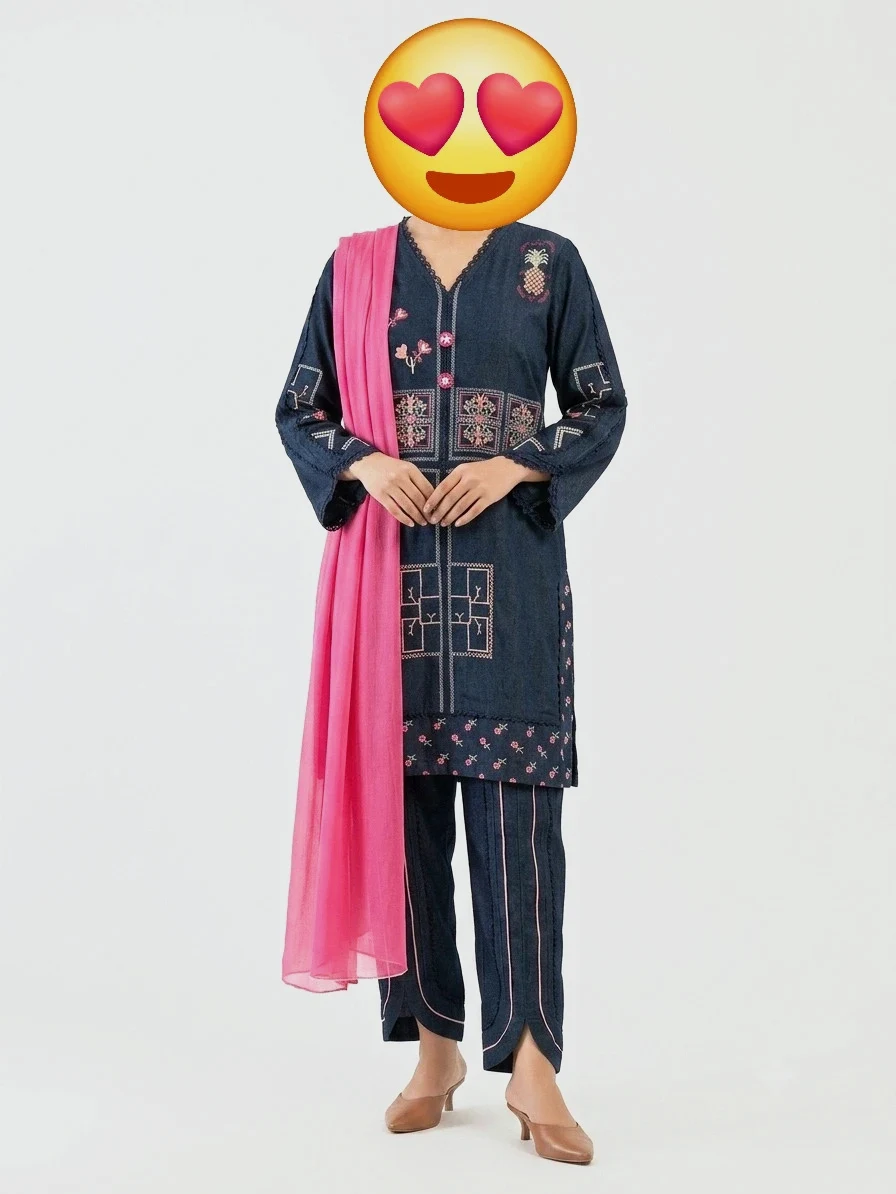 Ethnic 3 pc new without tag M
