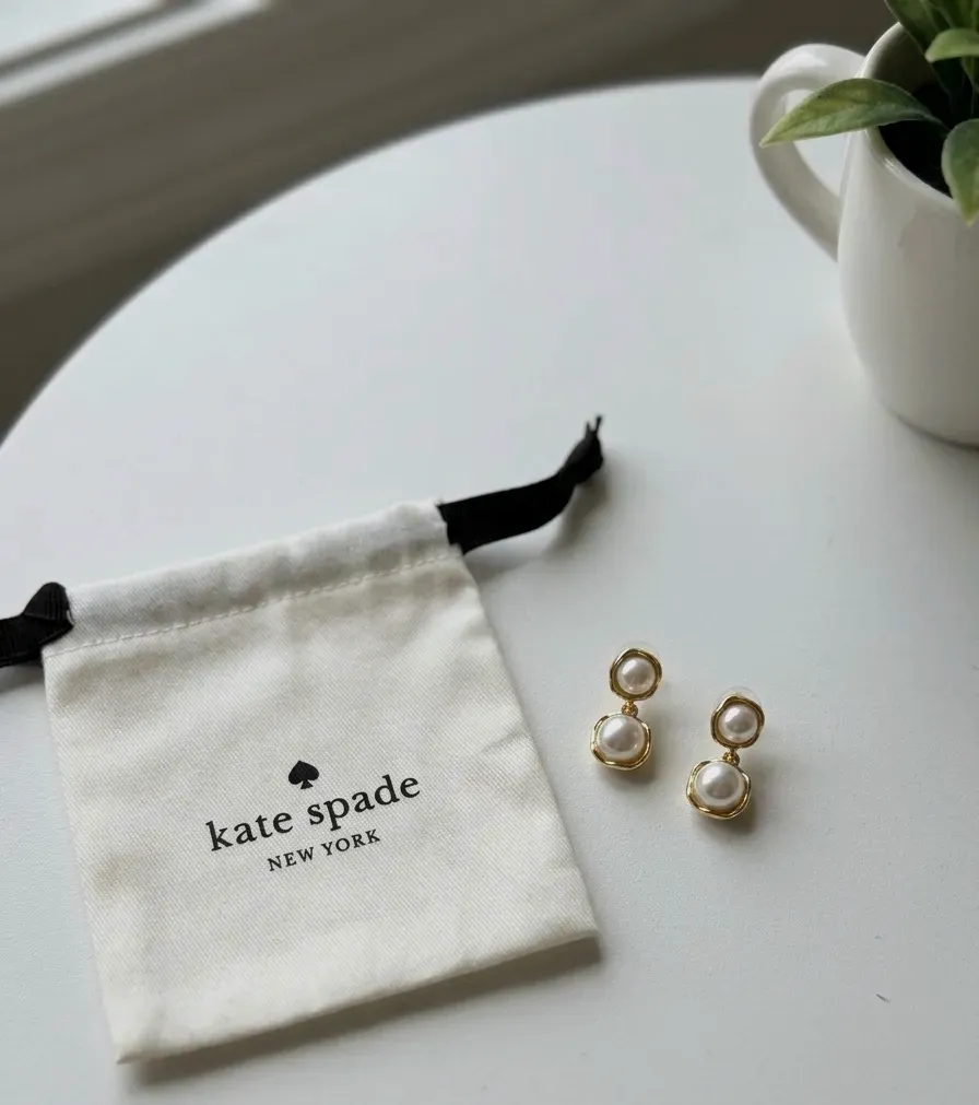 Boucles d'oreilles kate spade perles – kate spade – taille Taille unique 3