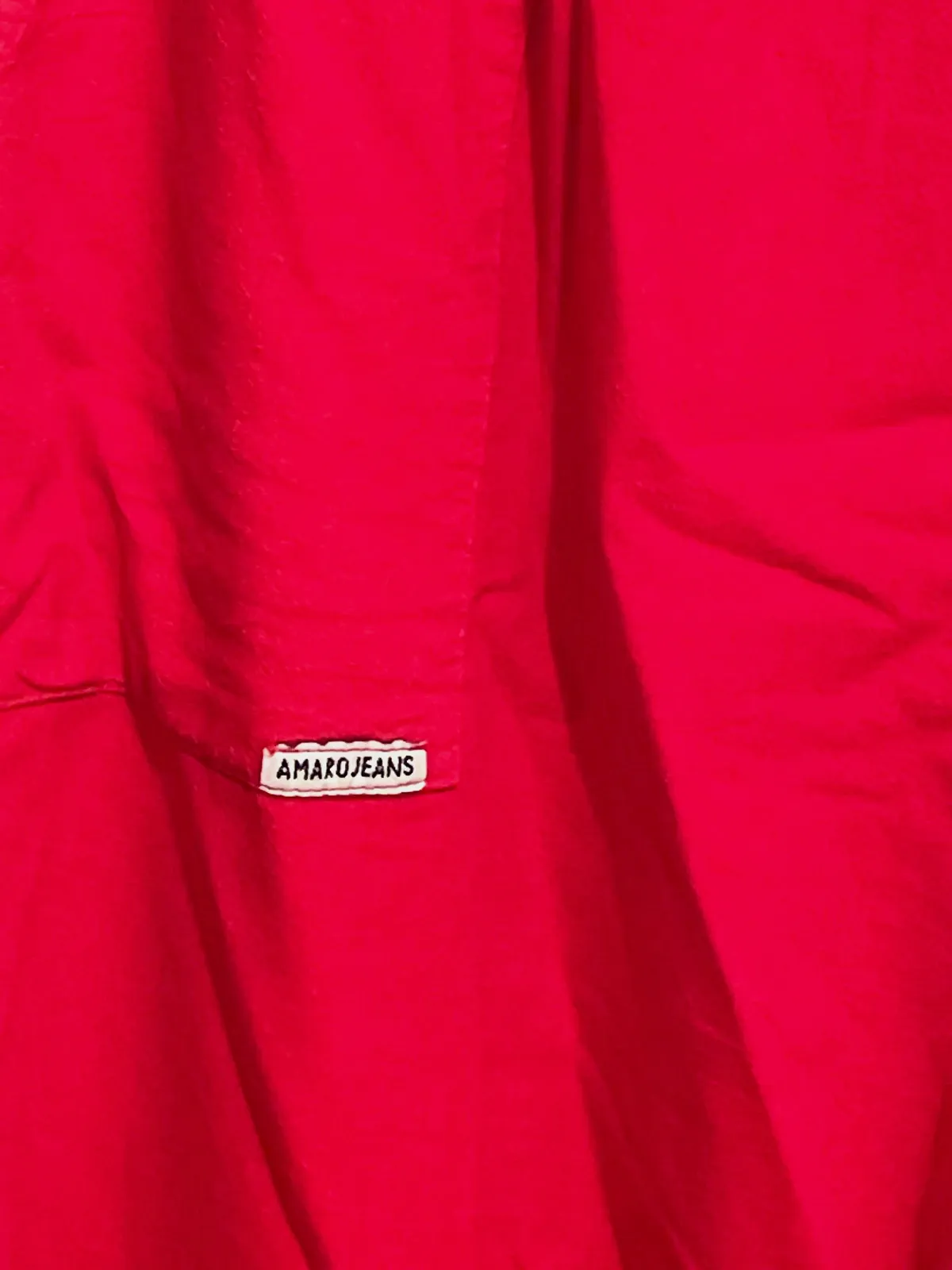 Pantalón Rojo Vibrante Amaro Jeans – amaro jeans – taille XXL / 44 / 16 2