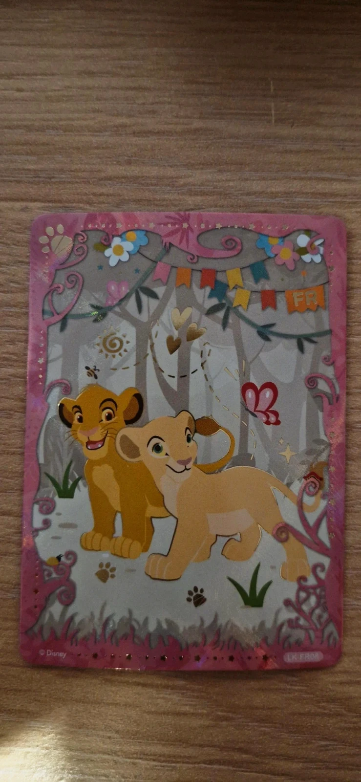 Carte le roi lion – Cardfun