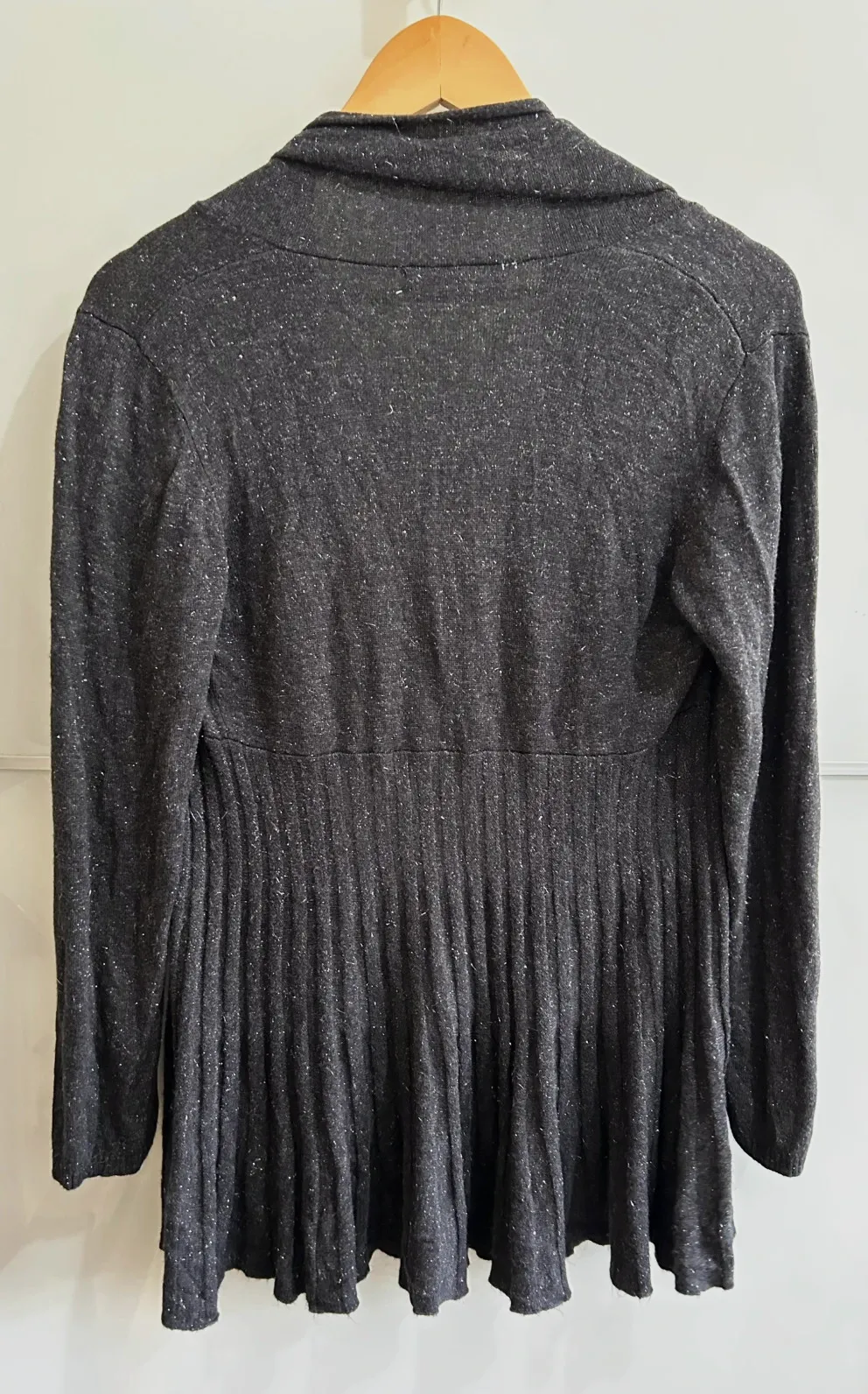 Cardigan long Armand Thiery M viscose fluide noir chic – Armand Thiery – taille M / 38 / 10 4