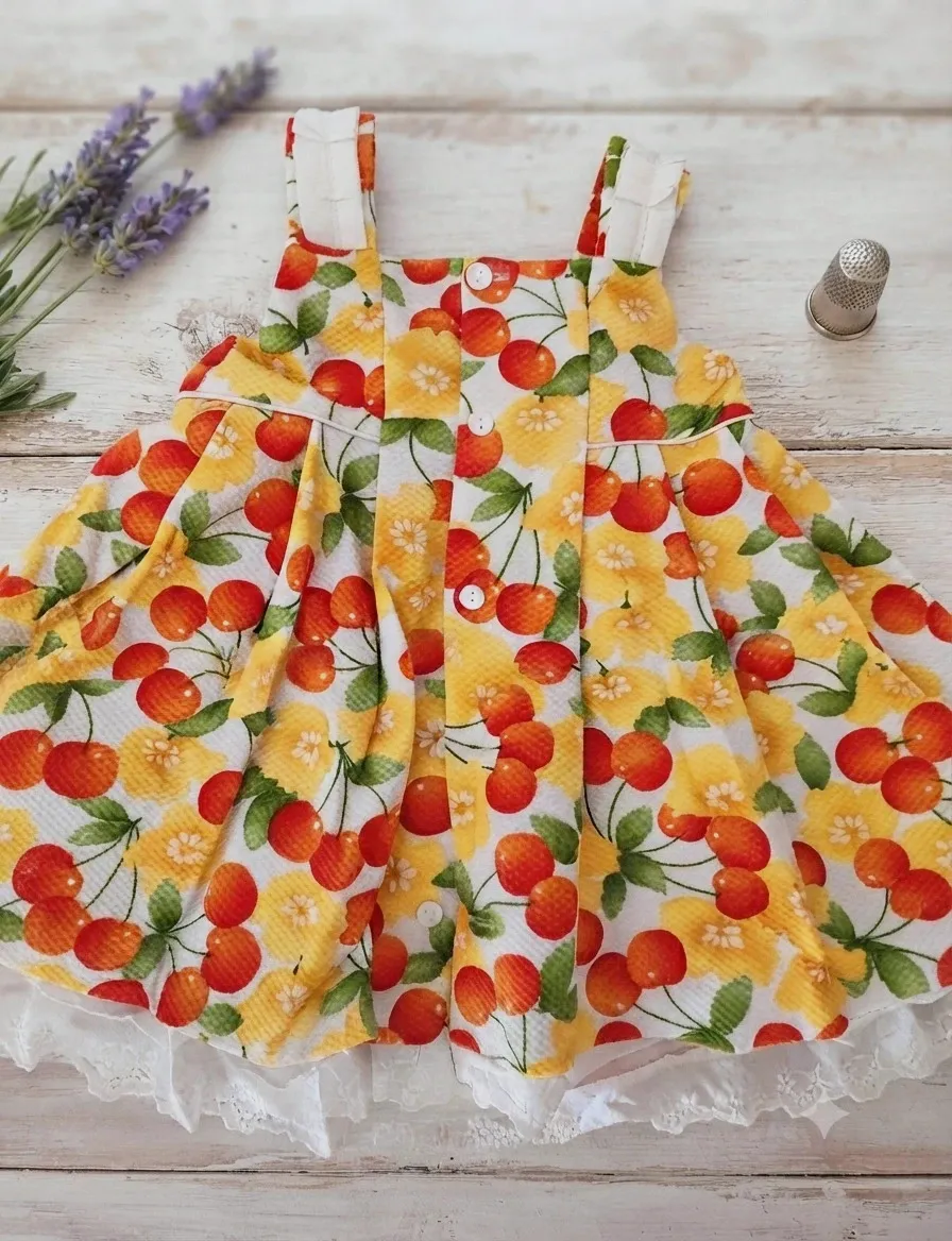 Vestido de verano Mayoral estampado de cerezas mayoral talla 9 meses – Mayoral – taille 9-12 mois / 74 cm 2