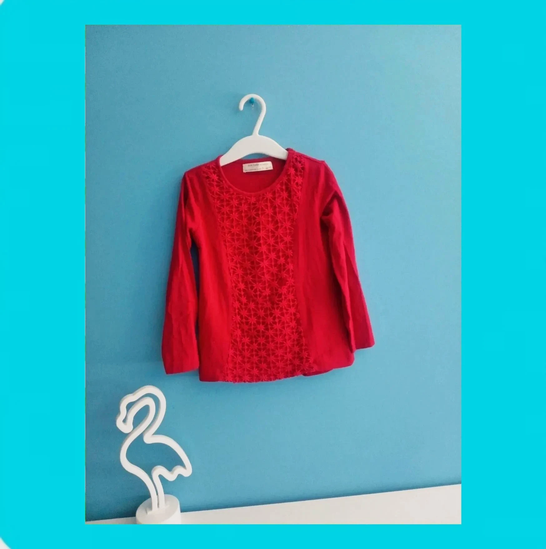 🩷 Camiseta Niña Bordada Zara Girls 🩷