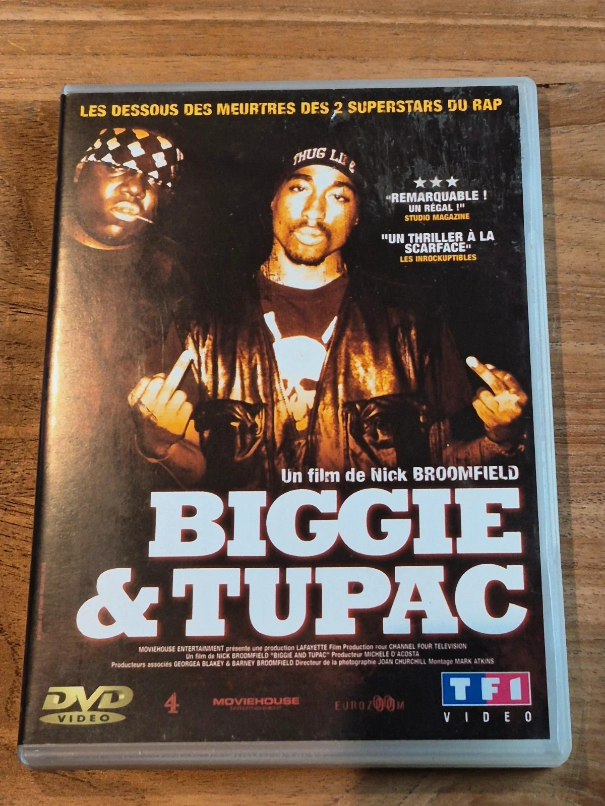 DVD Biggie & Tupac - Enquête Rap US (Édition TF1)