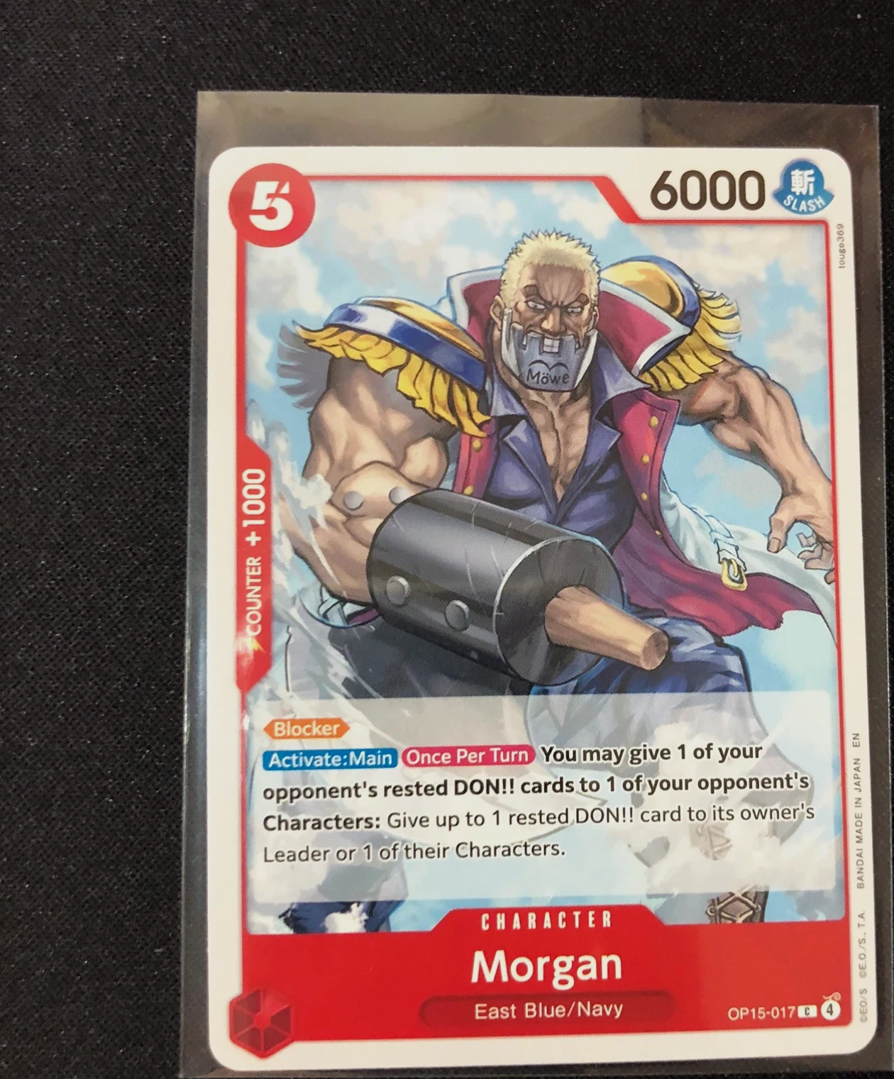Morgan OP15-017 Common Character
