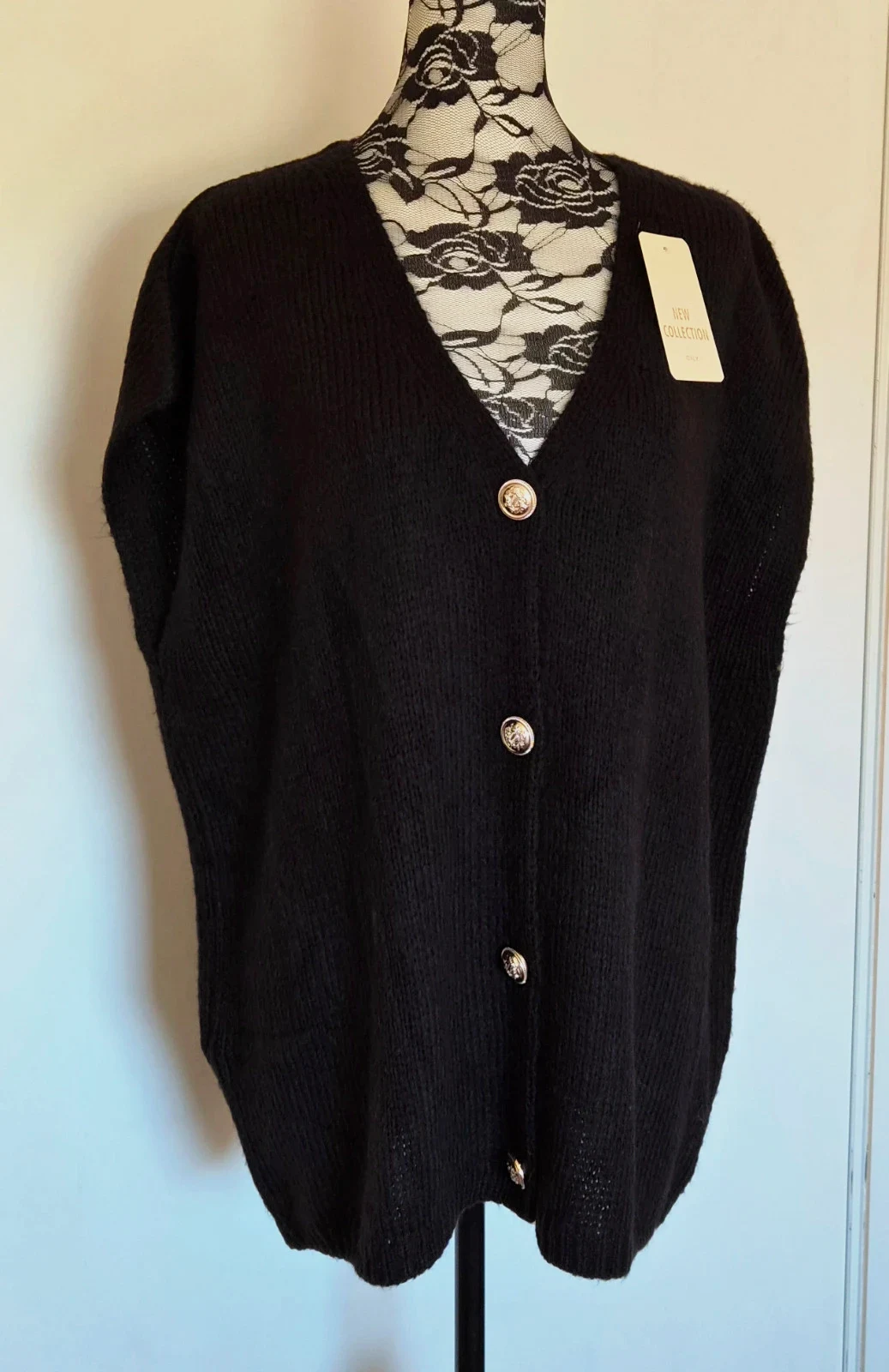 Gilet sans manches oversize - Made in ltaly- TU 44 au 52