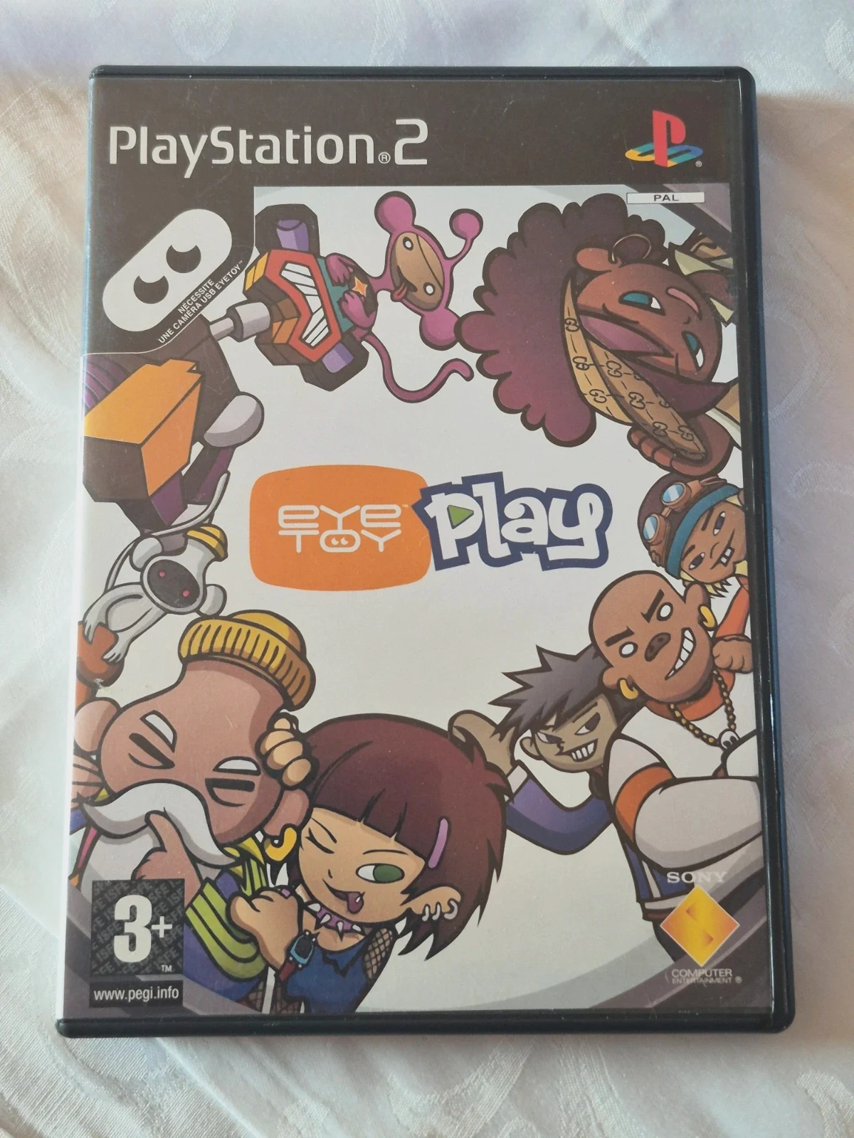Jeu Eye Toy Play pour PS2 complet