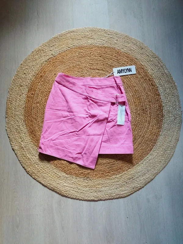 Jupe portefeuilles Amy lynn rose asymétrique – Amy Lynn – taille S / 36 / 8 2