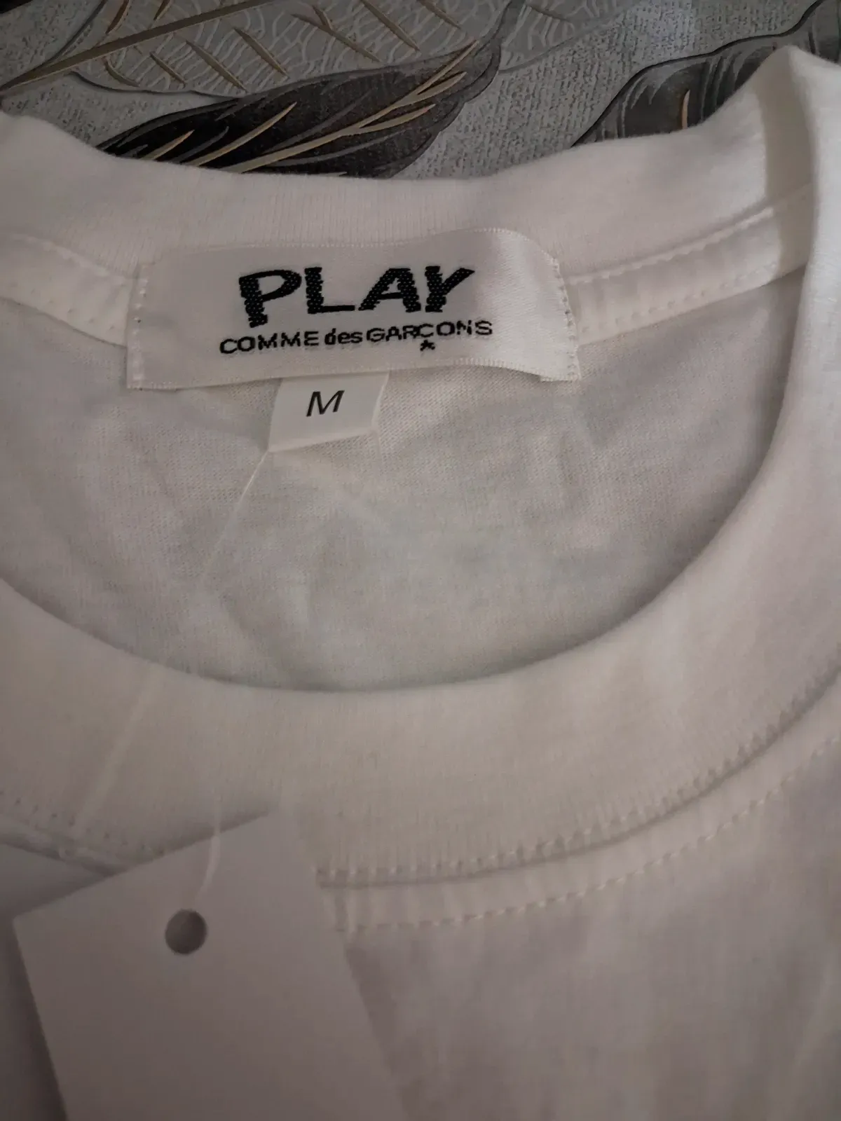 T-shirt Comme des Garçons Play blanc – Comme des Garçons – taille M 4