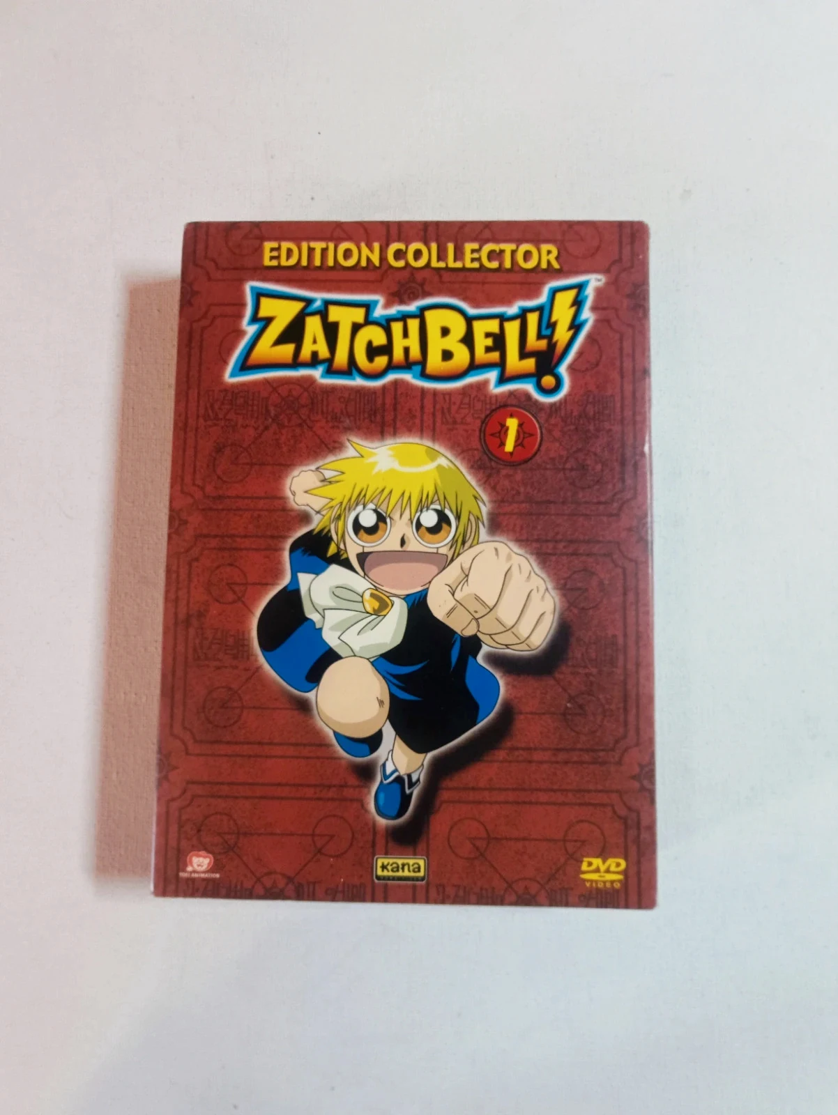Coffret Dvd Collector ZatchBell 1 +Manga