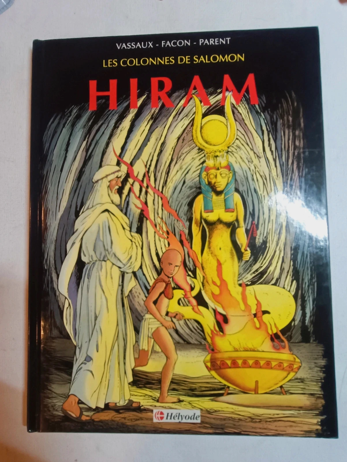Bd Les colonnes de salomon Hiram Dédicacé