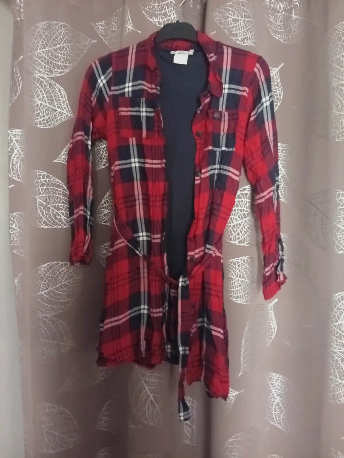 Robe chemise à carreaux P'tit Môme taille S