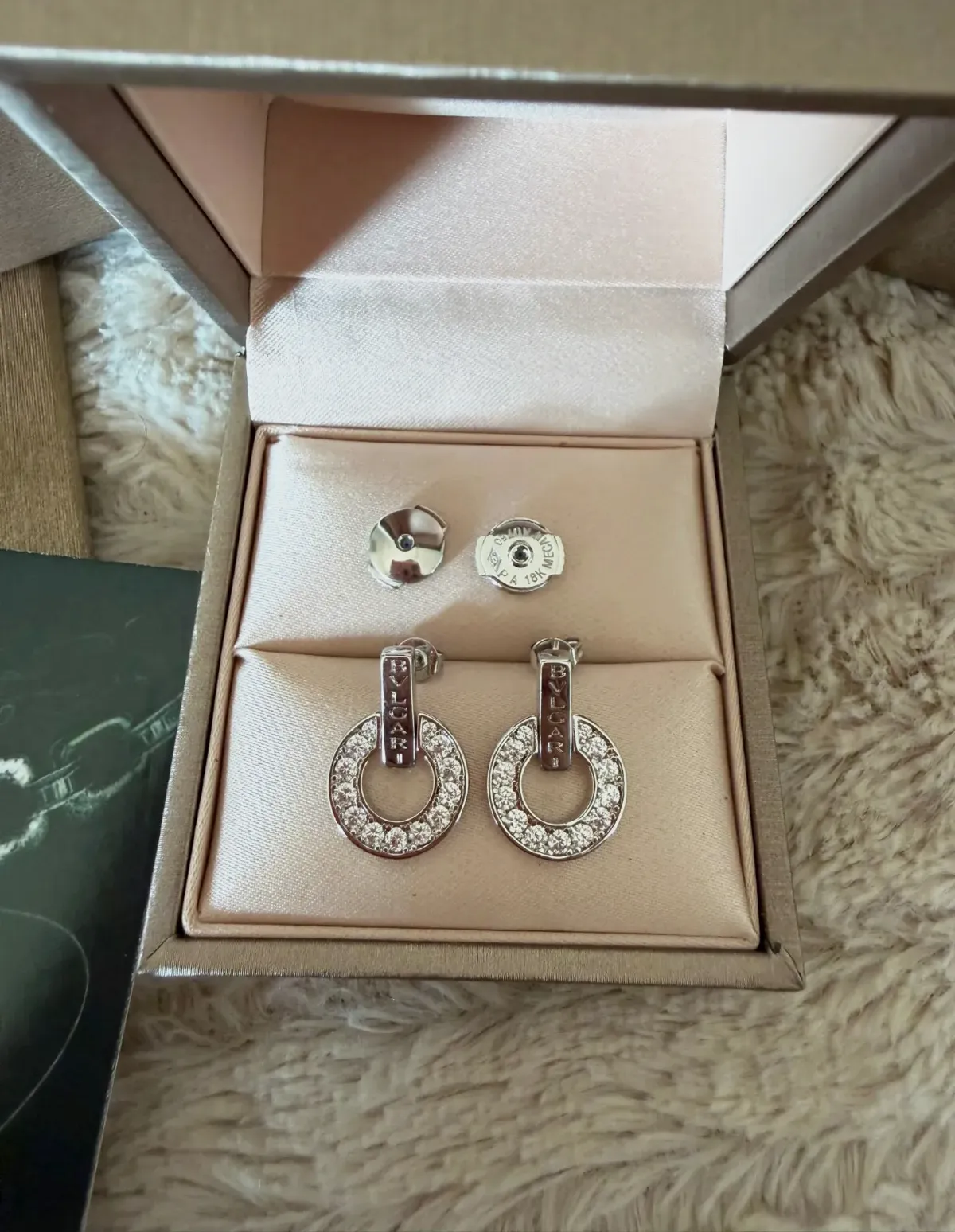 Boucles d'oreilles Bulgari argent – Bulgari – argent 2