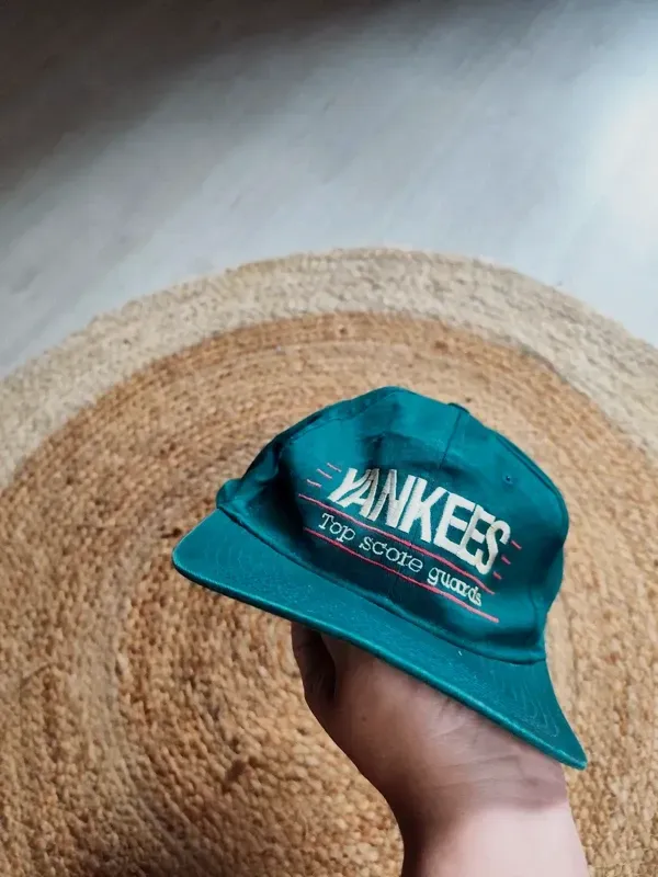 Casquette vintage New York Yankees verte – MLB – bleu marine – taille Taille unique 2