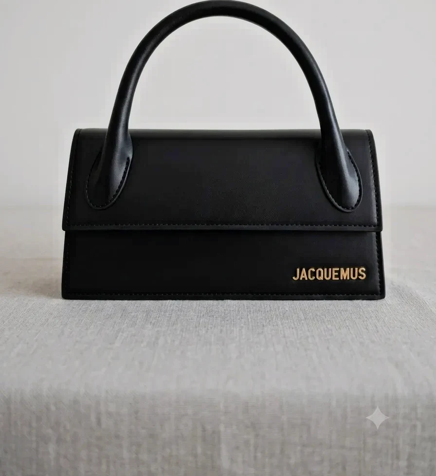 Sac Jacquemus noir à poignées neuf