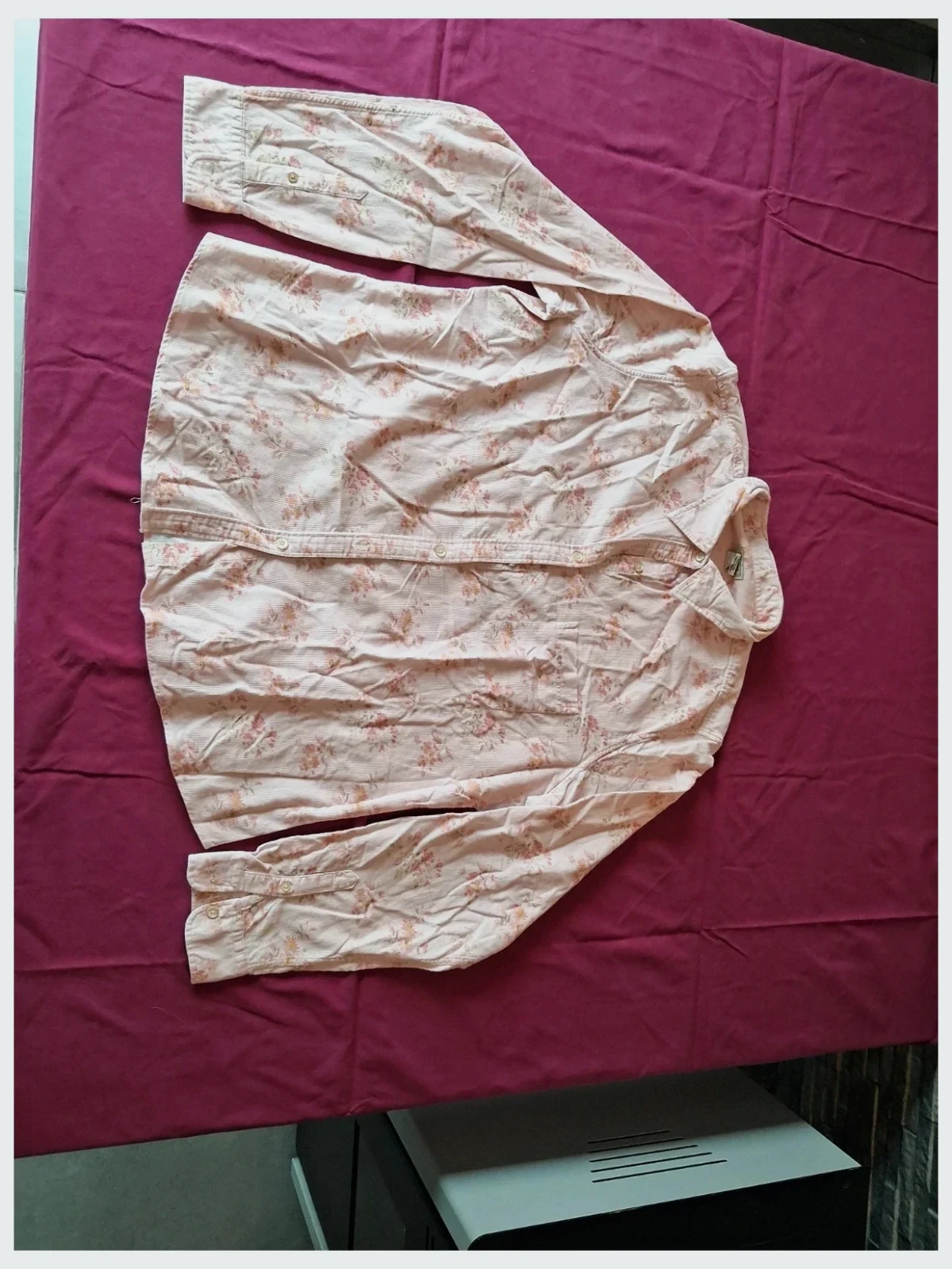 Velour chemise femme en