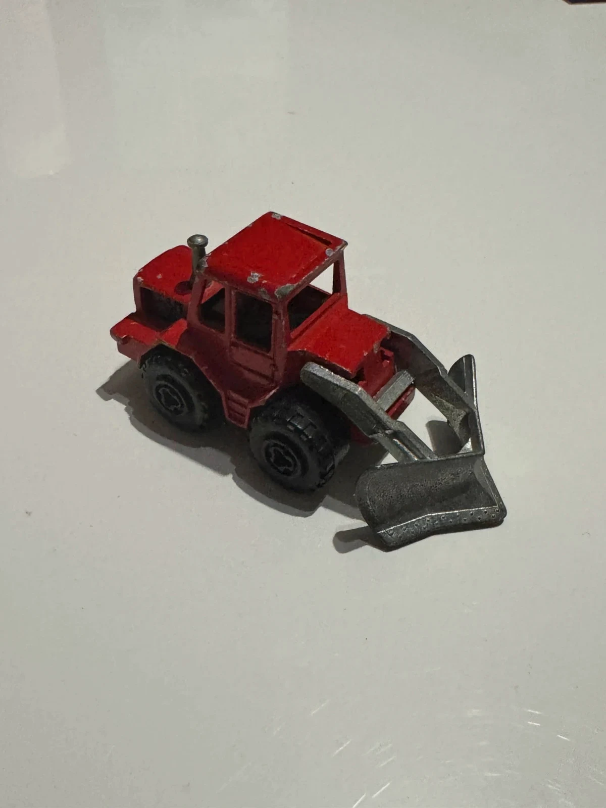 Véhicule Tracto neige Majorette rouge